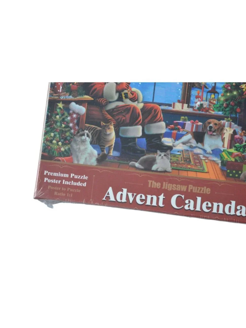 Jigsaw Puzzle Advent Calendar 1008 Pieces Premium Poster Included 42 Pieces Per